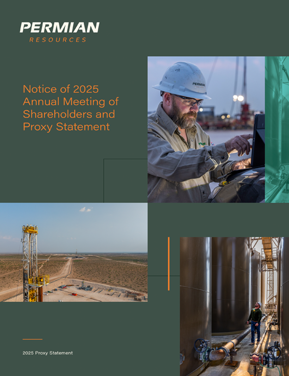 Permian Resources Investor Presentation