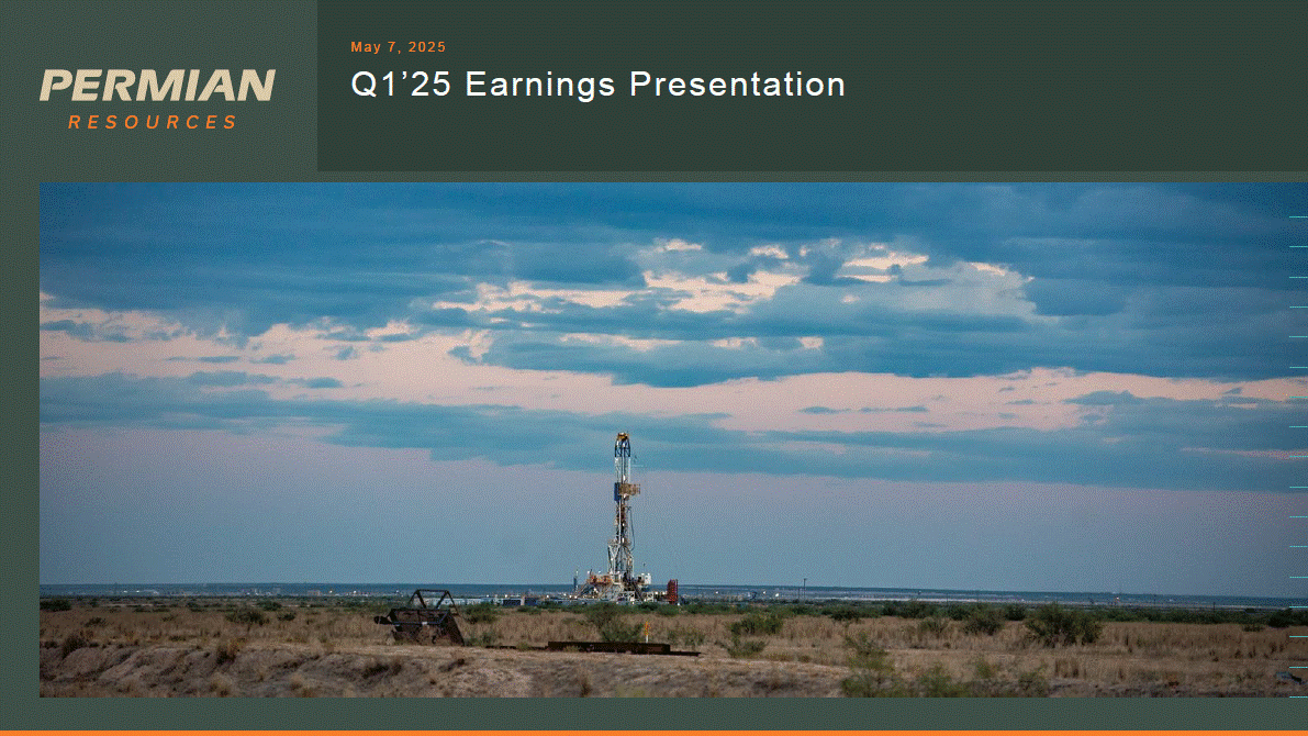 Permian Resources Investor Presentation