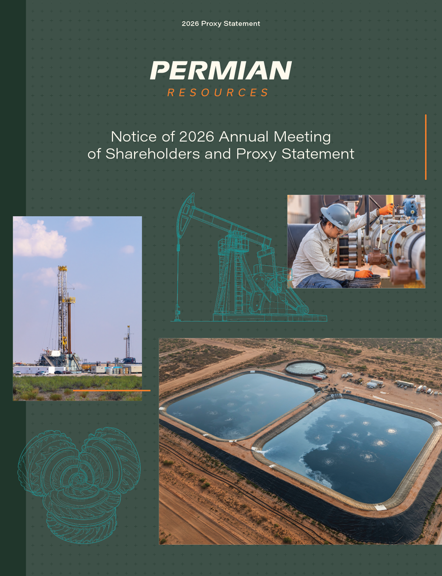 Permian Resources 2026 Proxy